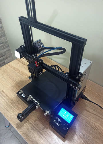 Impresora 3d Creality Ender 3 +filamento+mejoras+adicionales