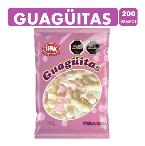 Guagüitas Frescas Marca Spak (bolsa De 200 Gramos)