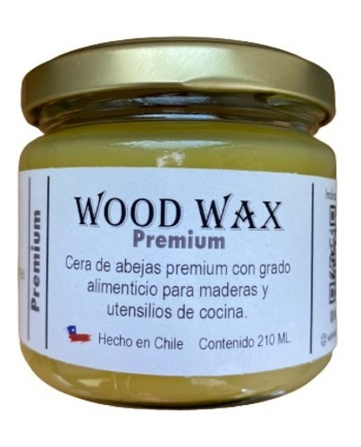 Imagen 1 de 4 de Sellador Cera De Abejas Para Tablas Y Utensilios De Madera