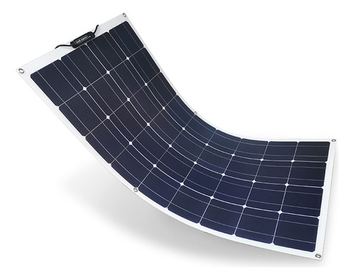 Panel Solar Flexible 200wp Mono P/ Casa Rodante Colectivos Color Gris Voltaje De Circuito Abierto 2237v Voltaje Máximo Del Sistema 1000v