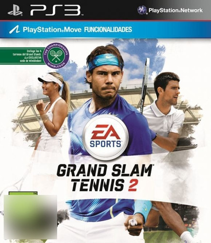 Juego Original Físico Ps3 Grand Slam Tennis 2