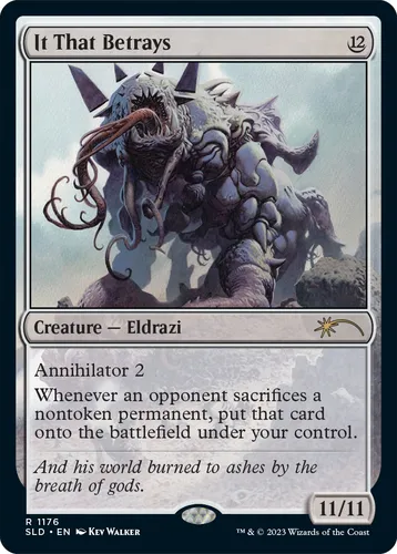Set 4 Cartas Magic Artist Series Kev Walker Secret Lair Mtg (Usado)