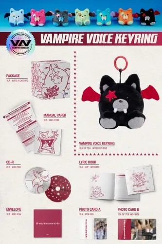 Enhypen- 7º Álbum [the Sin:vanish](voice Keyring)(sunghoon