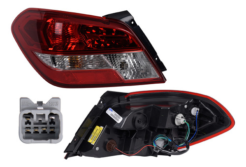 Calavera Mitsubishi Mirage Glx 2021-2022 C/foco Depo Izq