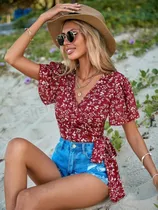 Comprar Blusa Shein Vcay Cruzada Para Verano