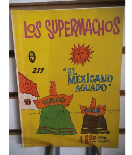 Comic Los Supermachos 217 Editorial Posada Vintage A