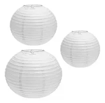 Comprar 10 Pantallas Chinas 20cm Color Blanco Hogar Lampara Papel