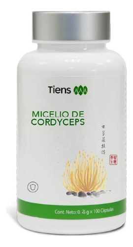 Capsulas De Micelio De Cordyceps Tiens (500mg)