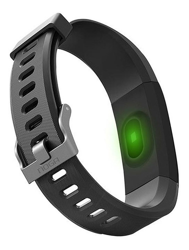 Smartband Noga Band NG-SB01 caja negra, malla roja