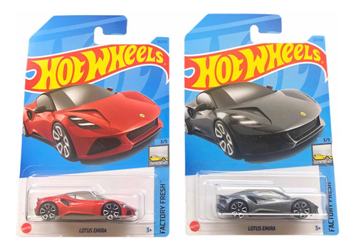 Lotus Emira Hotwheels X2 Ediciones A Escala Coleccionable