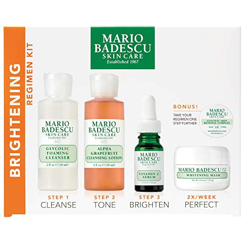 Mario Badescu El Kit De Brillo, Kit De 5 Piezas Con G0a2w