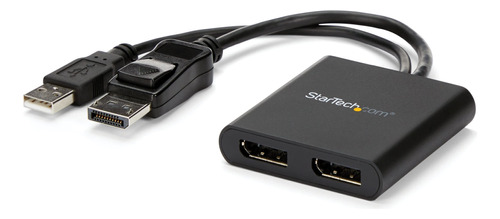 Startech Divisor Displayport 1.2 De Doble Monitor, Adapt