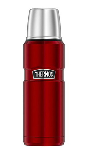 Termo Para Agua 0.47 Litros Rojo King Thermos Mimbral