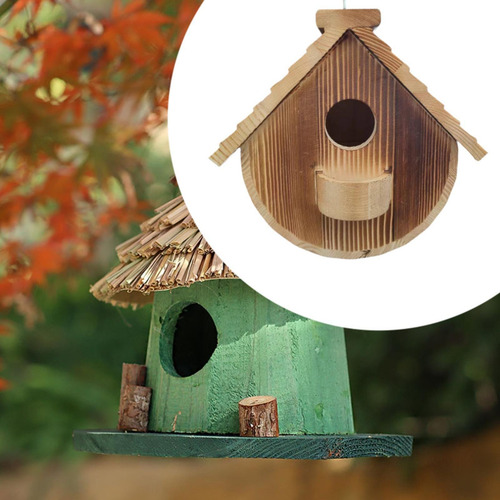 Casa De Madera Para Pájaros, Casa De Colibríes, Cabaña