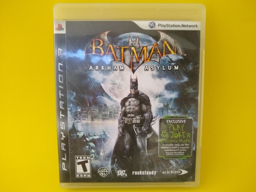Batman Arkham Asylum Ps3