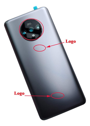 Ubrokeifixit Para Oneplus 7t Couscina De Vidrio Trasero De L