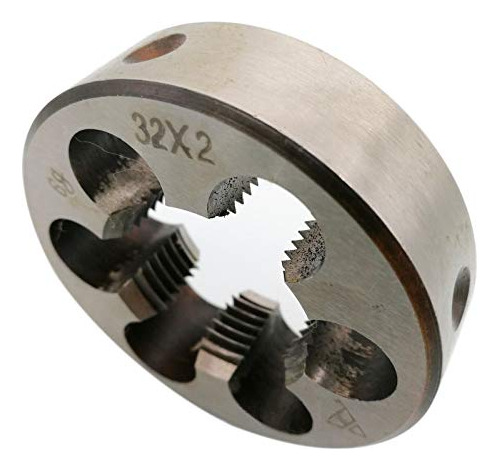 Terraja Metrica M32 X 2 Mm Hss 32 Mm X 2 Rosca Derecha
