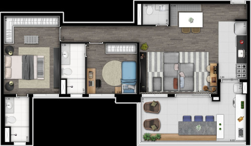 Imagem 26 de 30 de Apartamento - Ap00614 - 69795235