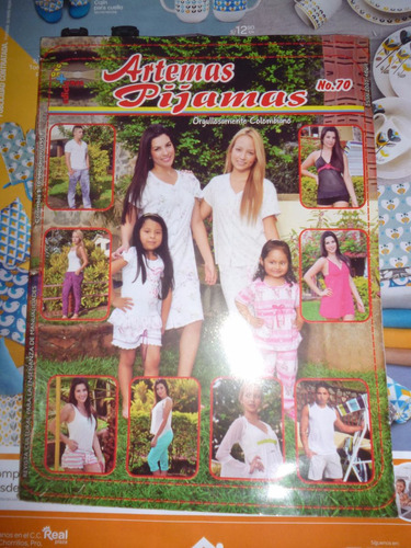 Revista Artemas Pijamas C/ Patrones