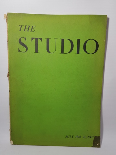 Diseño Revista The Studio Inglés 1930 44 Leicester Mag 56784