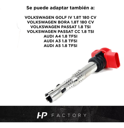 Bobina Roja Red Audi A4 Tfsi Original Ecs
