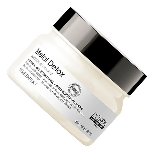 Loreal Profesional Metal Detox Máscara Color Teñidos Chico
