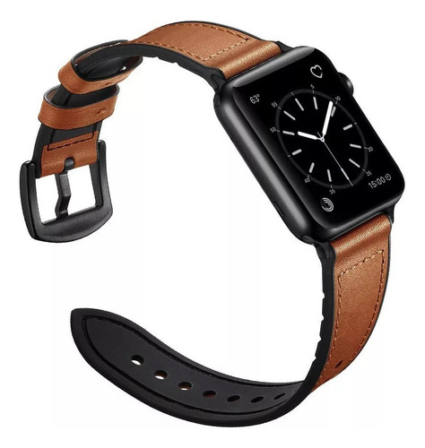 Correa Extensible De Cuero Para Apple Watch Banda De Piel