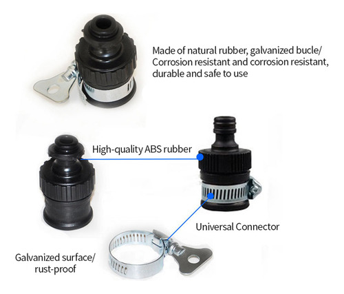 Adaptador De Conector Universal Para Grifo Multifunción