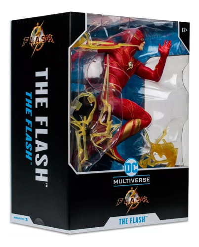 Muñeco Flash Dc Multiverse The Flash Movie 30 Cm Mcfarlane