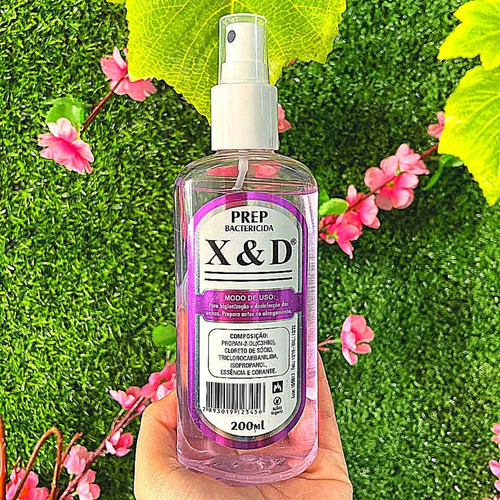Imagem 3 de 5 de Prep Xed Antibactericida E Higienizador Profissional Unhas