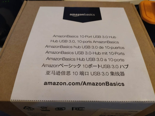 Amazonbasics 10 Puertos Usb 3.0 Hub