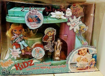 Bratz Súper Secret Ice Cream Making Snow Lodge N.u.e.v.a. (Usado)