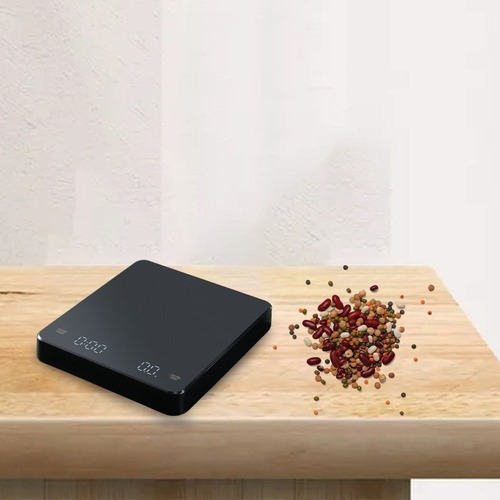 Báscula Digital De Café Recargable Para Pesar Alimentos