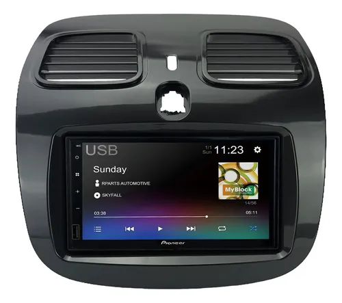 Kit Central Multimidia Pioneer Fiat Grand Siena 2012 A 2021