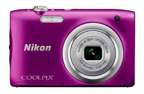  Nikon Coolpix A100 compacta color  púrpura