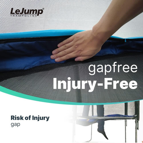 Lejump Cama Elástica Exterior De Calabaza De 10 Y 12 Pies Ap