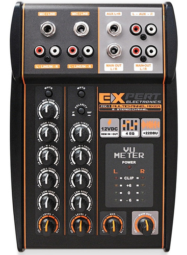 Consola Mixer Ecualizador Expert Mx-1 4 Canales