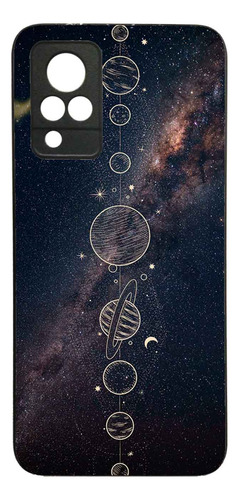 Funda Protector Case Para Vivo V21 5g Espacio Universo