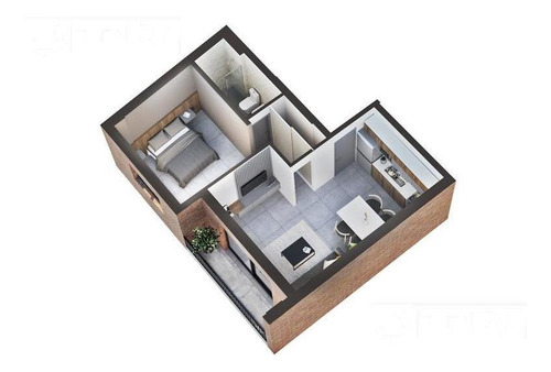 Imagen 6 de 6 de Departamento - Abasto