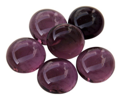  Gemas De Cristal Decorativas Aluzza Color Morado