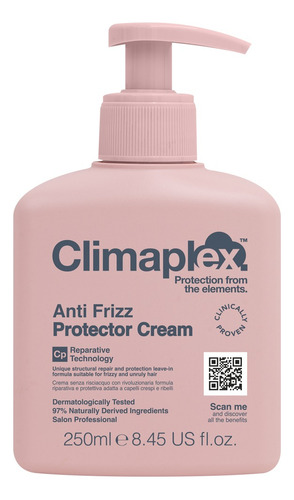 Crema Para Peinar Cabello Dañado Climaplex Antifrizz 250 Ml