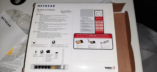 Router Netgear Modelo Wgr614 V4 (Usado)