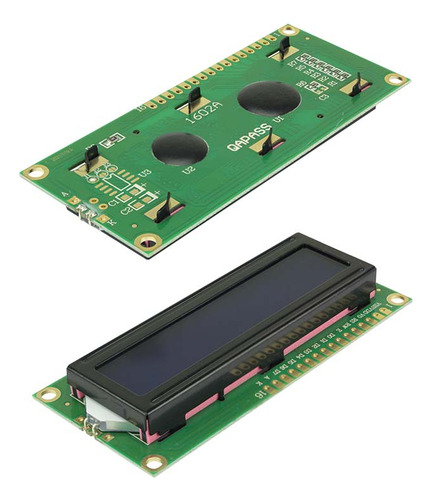 Display Tela Lcd 16x2 1602 Backlight Azul - Roxo