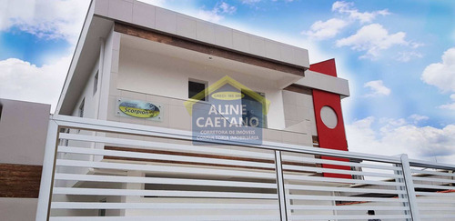**sobrado_condomínio_lindo!** Casa2dorm/1st/quintal Só R$174mil - Vext06037