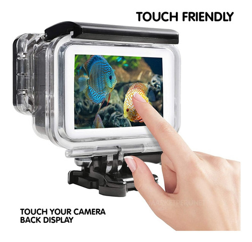 Case Carcasa Sumergible Para Gopro 7 6 5 Black Waterproof