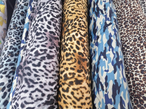 Tela Piel De Durazno Estampada 1,5 Mts De Ancho Confección