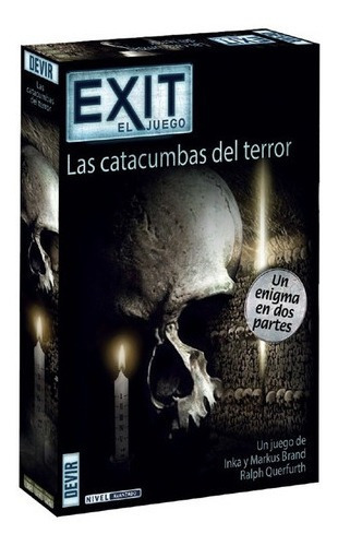 Juego De Mesa Devir Exit: Las Catacumbas Del Terror 16+ Años