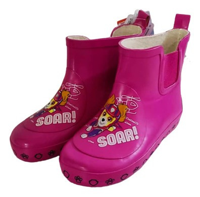 Imagen 7 de 9 de Botas De Goma Mario Spiderman Dinosaurio Frozen Cars Paw Pat