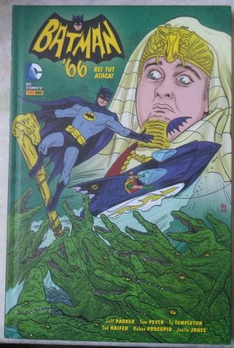 Hq Batman 66 Rei Tut Ataca! - Capa Dura 