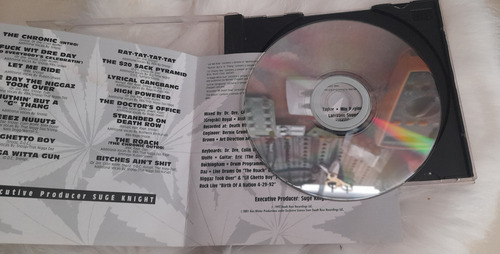 Cd Original Do Álbum Clássico The Chronic Do Dr. Dre Edição Limitada